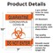 Signmission Quarantine Do Not Enter 1 OSHA Notice Sign, Aluminum, 7in W x 10in L, 2PK OS-2PACK-NS-A-710-25576 - alternate 7